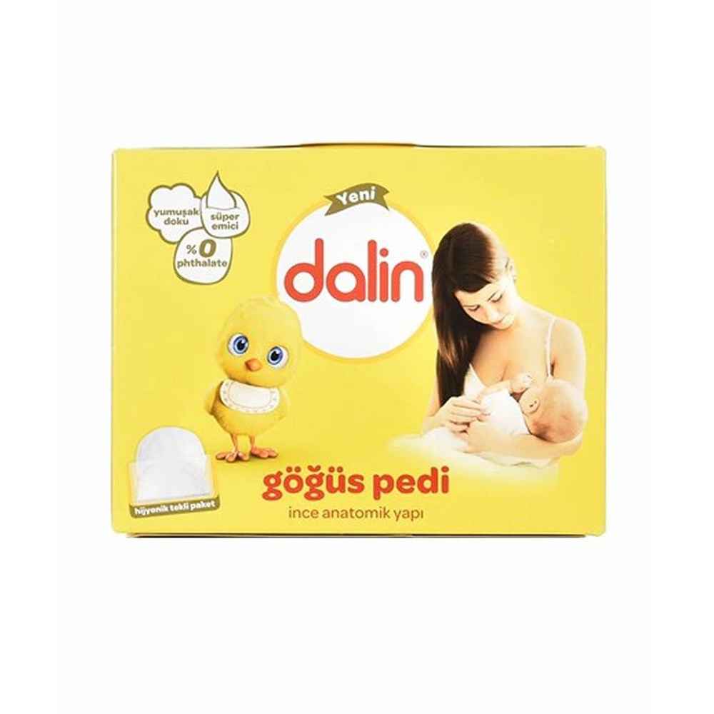 Dalin Göğüs Pedi İnce Anatomik Yapı 24'lü 