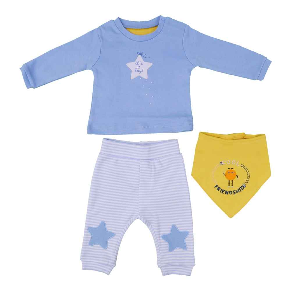 İdil Baby Bebek Takım 3'lü 11340 Çizgili