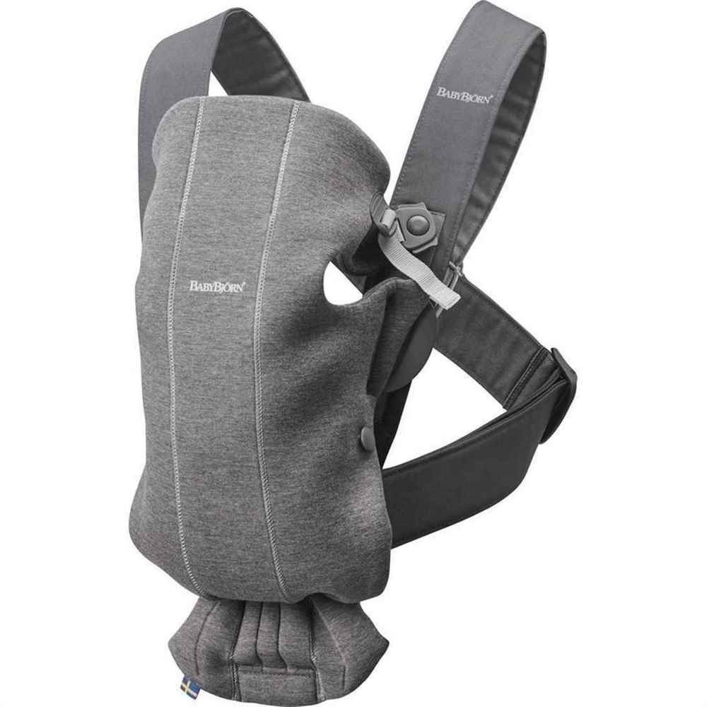 BabyBjörn Kanguru Mini 3D Cotton Dark Grey