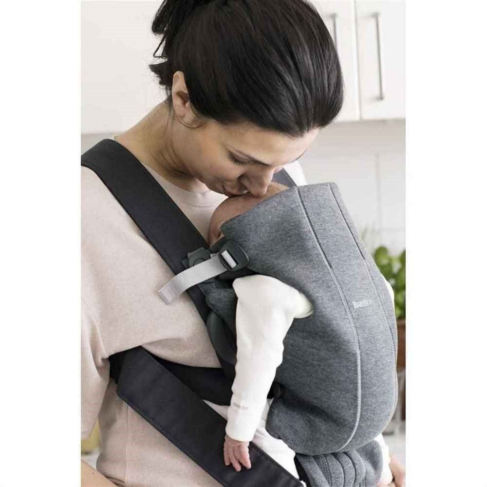 BabyBjörn Kanguru Mini 3D Cotton Dark Grey