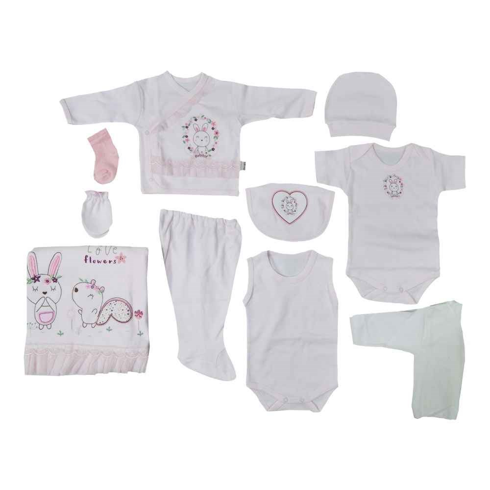 Bebitof Hastane Çıkışı 10lu Set 865 Pembe