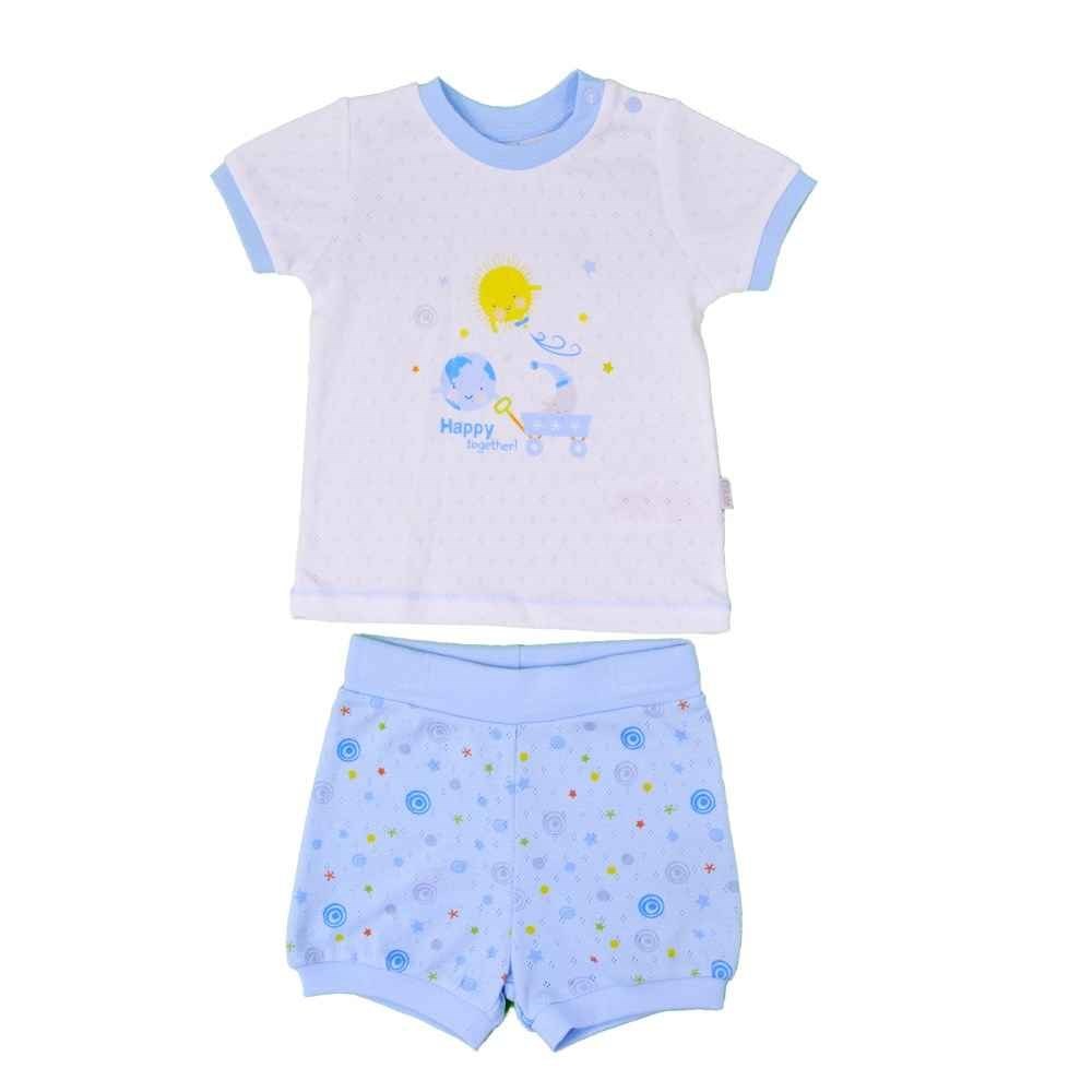 Kitikate Dreams Summer 2li Bebek Takımı S63707 Mavi