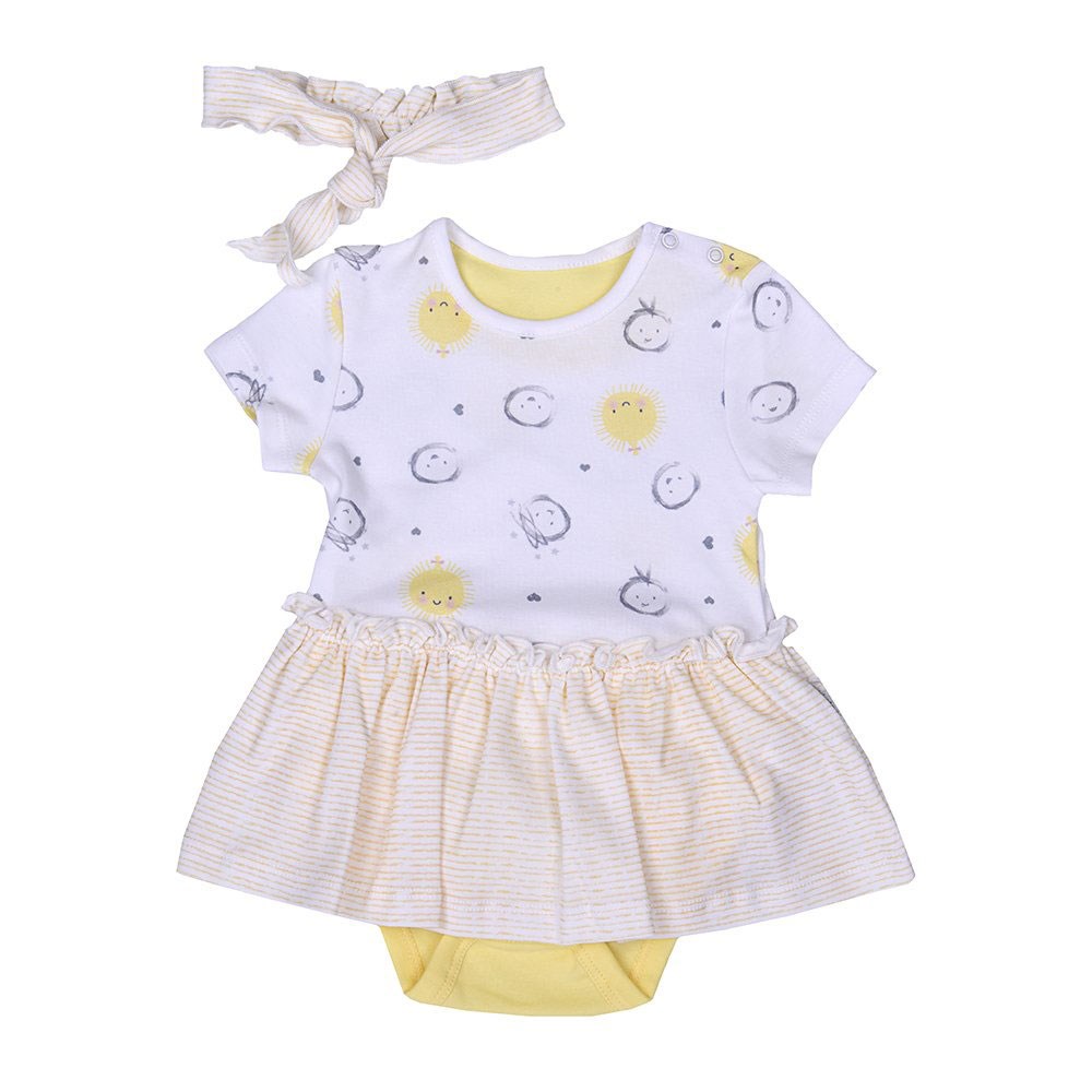 Kitikate Dreams Yellow Saç Bandanalı Bebek Jile S62410 Sarı