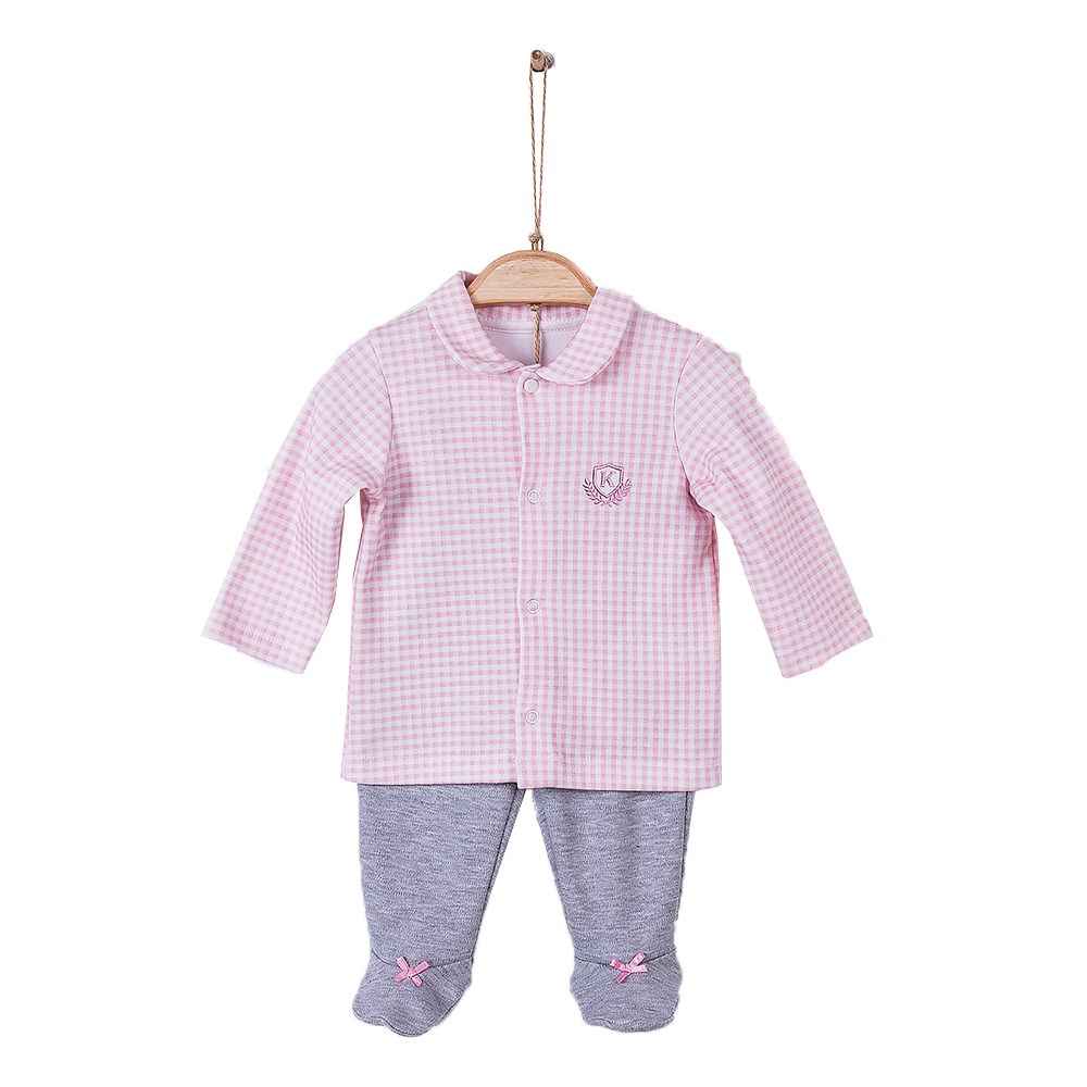 Kitikate Smart Pötikare Kız 2 li Bebek Takım S57621 Pembe