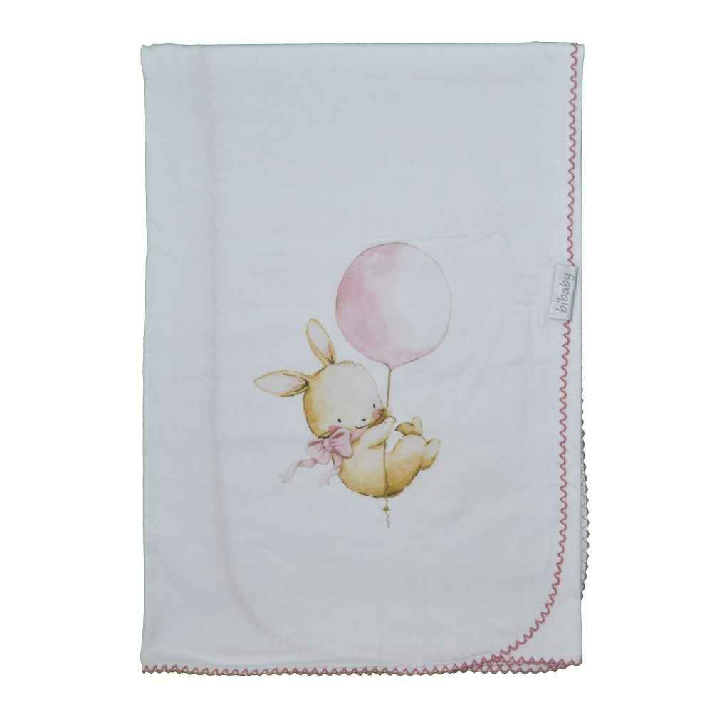 Bibaby Wing Mermerşahi Bebek Battaniyesi 64347 Beyaz