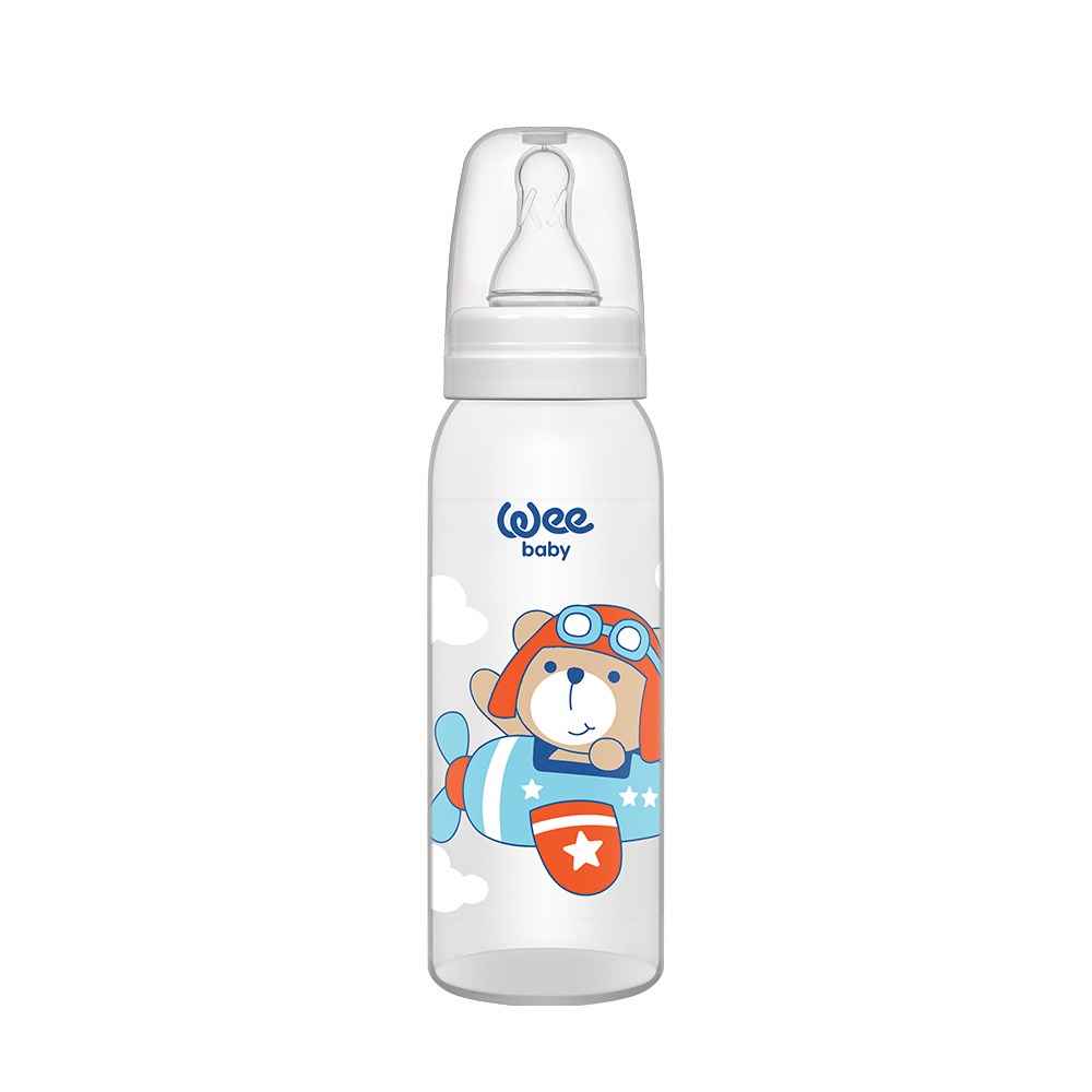Wee Baby 852 Klasik PP Biberon 250 ml Beyaz