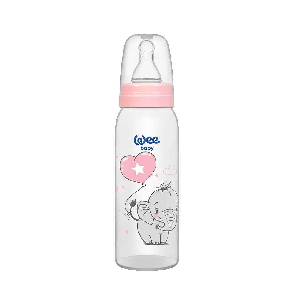 Wee Baby 852 Klasik PP Biberon 250 ml Pembe