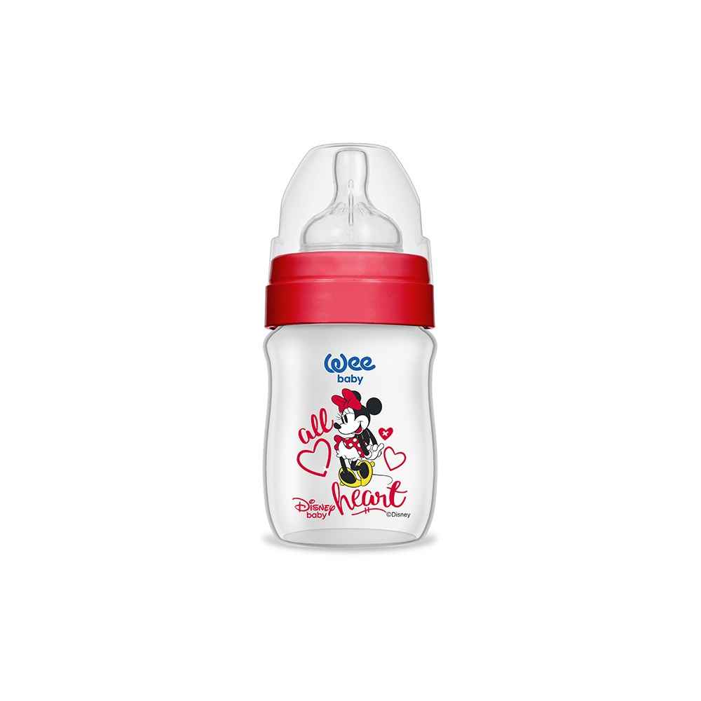 Wee Baby Disney Plus Biberon 150 ml 175 Kırmızı