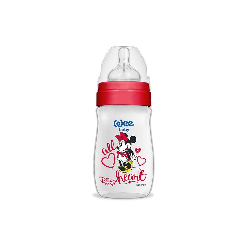 Wee Baby Disney Plus Biberon 250 ml 176 Kırmızı
