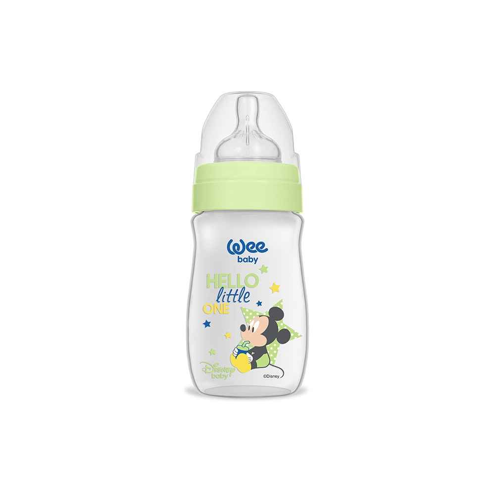 Wee Baby Disney Plus Biberon 250 ml 176 Yeşil