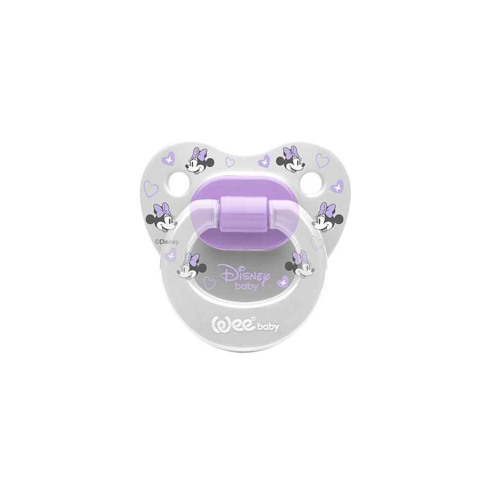 Wee Baby Disney Desenli Damaklı Emzik No:2 184 Mor