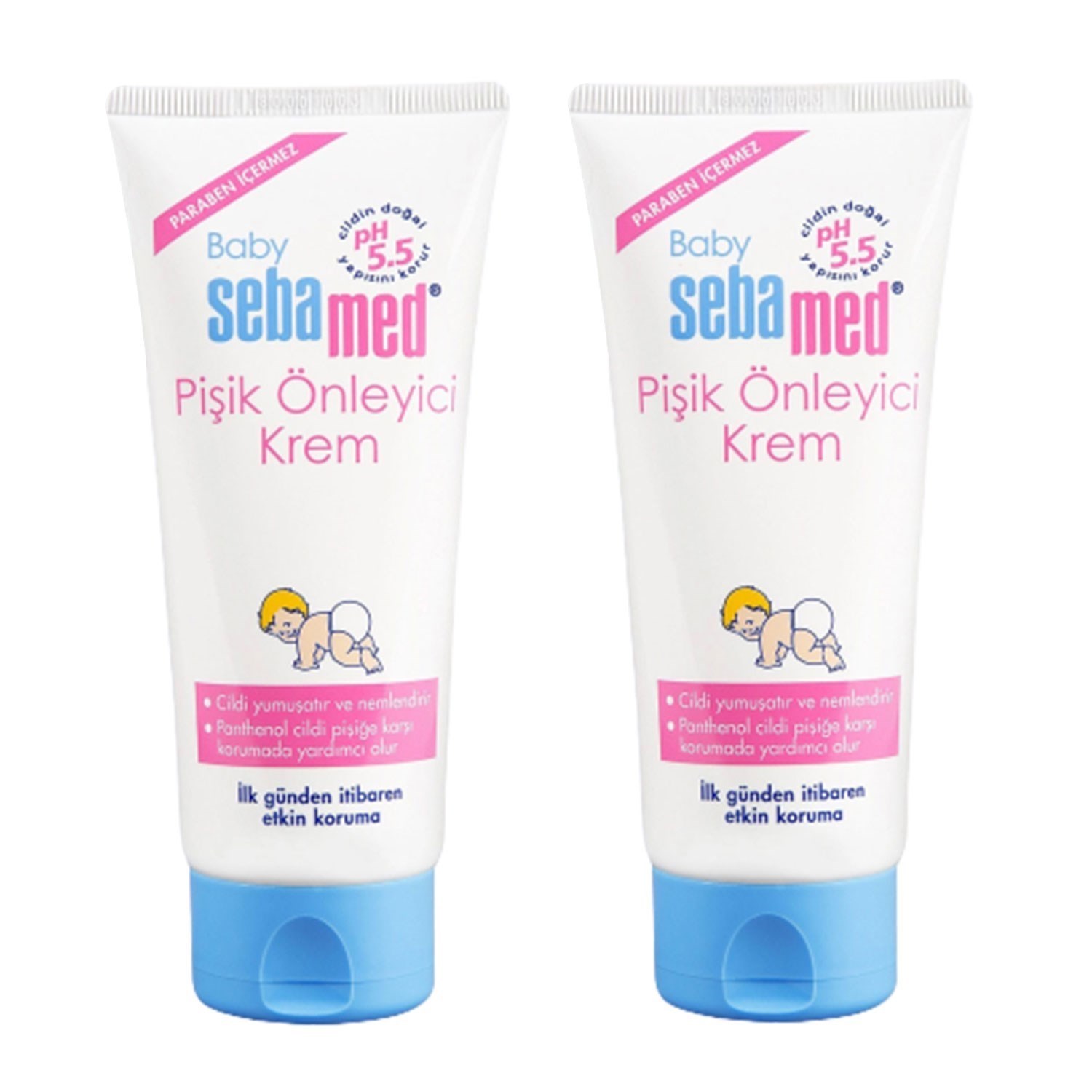 Sebamed Bebek Pişik Kremi 100 ml 2 Adet 