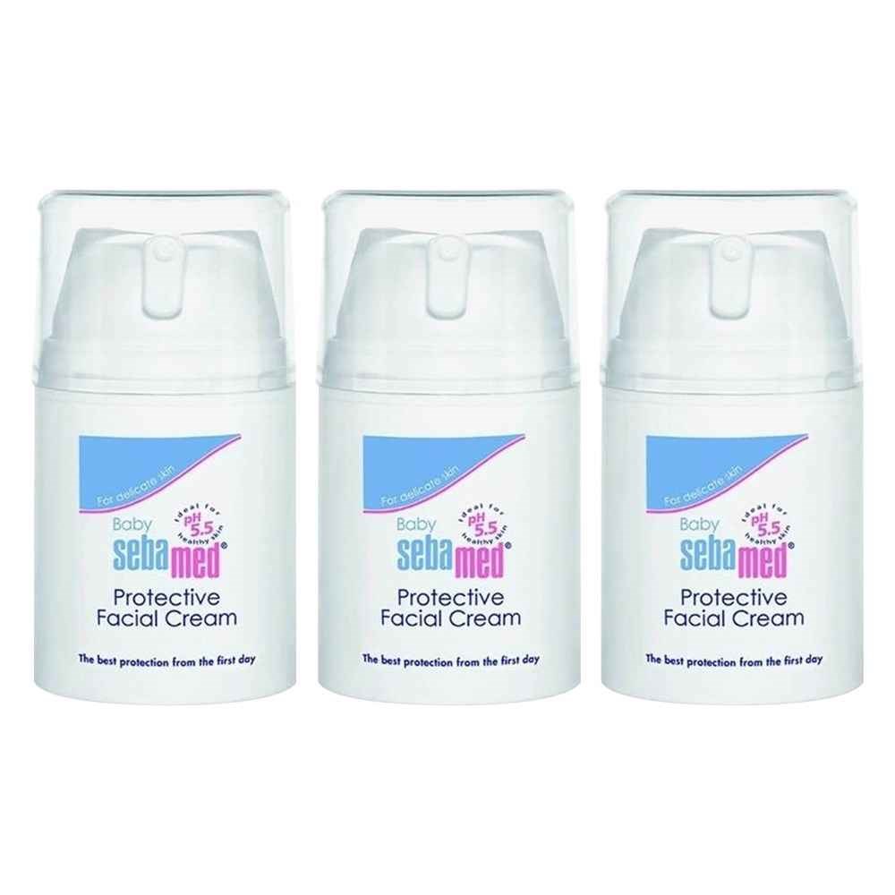 Sebamed Bebek Yüz Kremi 50 ml 3 Adet 