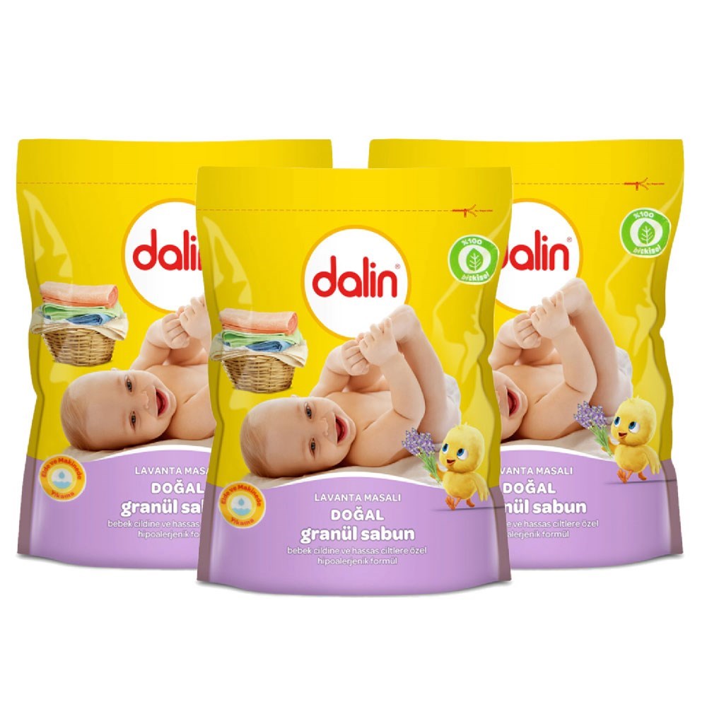 Dalin Granül Sabun 1000 gr x 3 Adet 