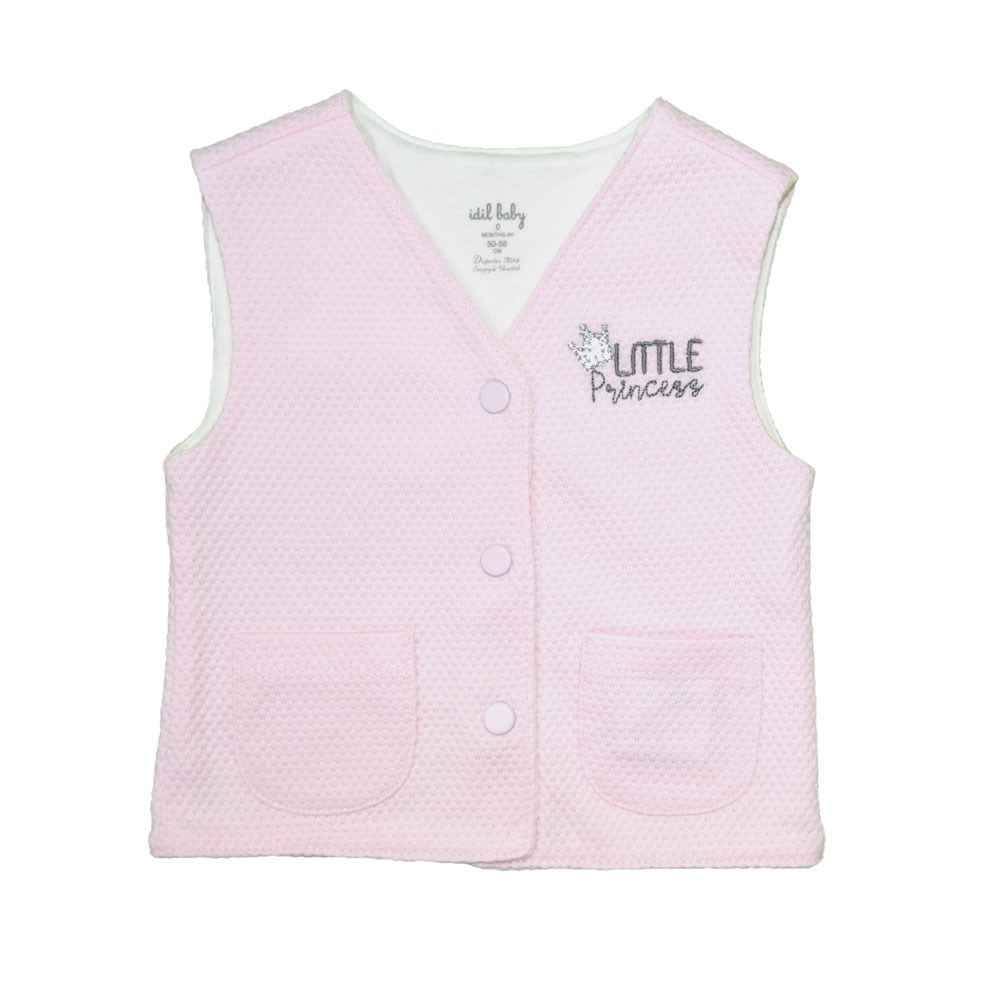 İdil Baby Bebek Yeleği 12135 Pembe