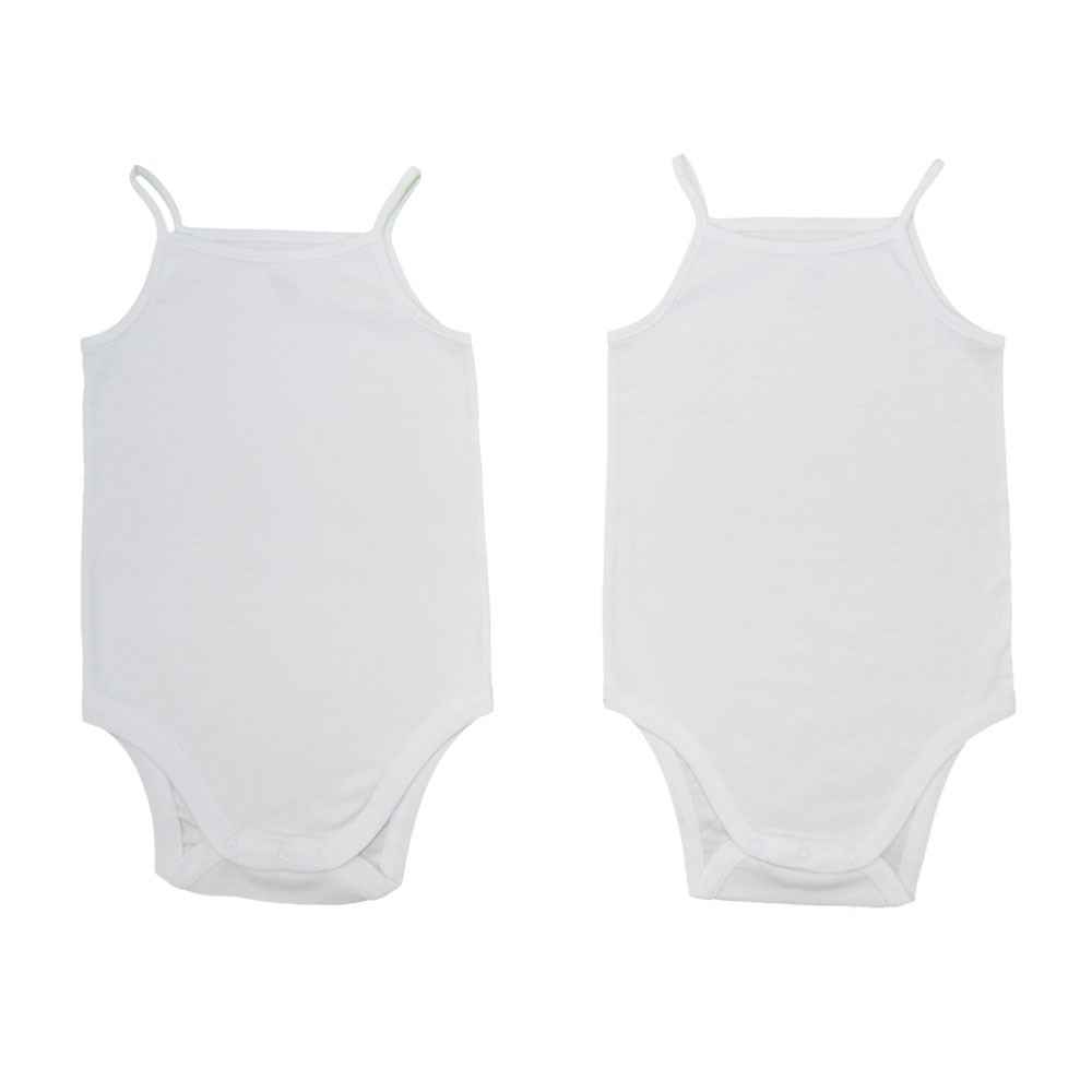 İdil Baby İp Askılı 2'li Bebek Body 12201 Beyaz