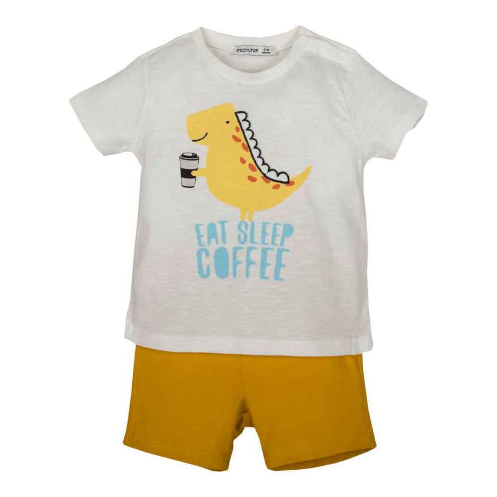 Mamino 2li Bebek Takımı 11437 Hardal