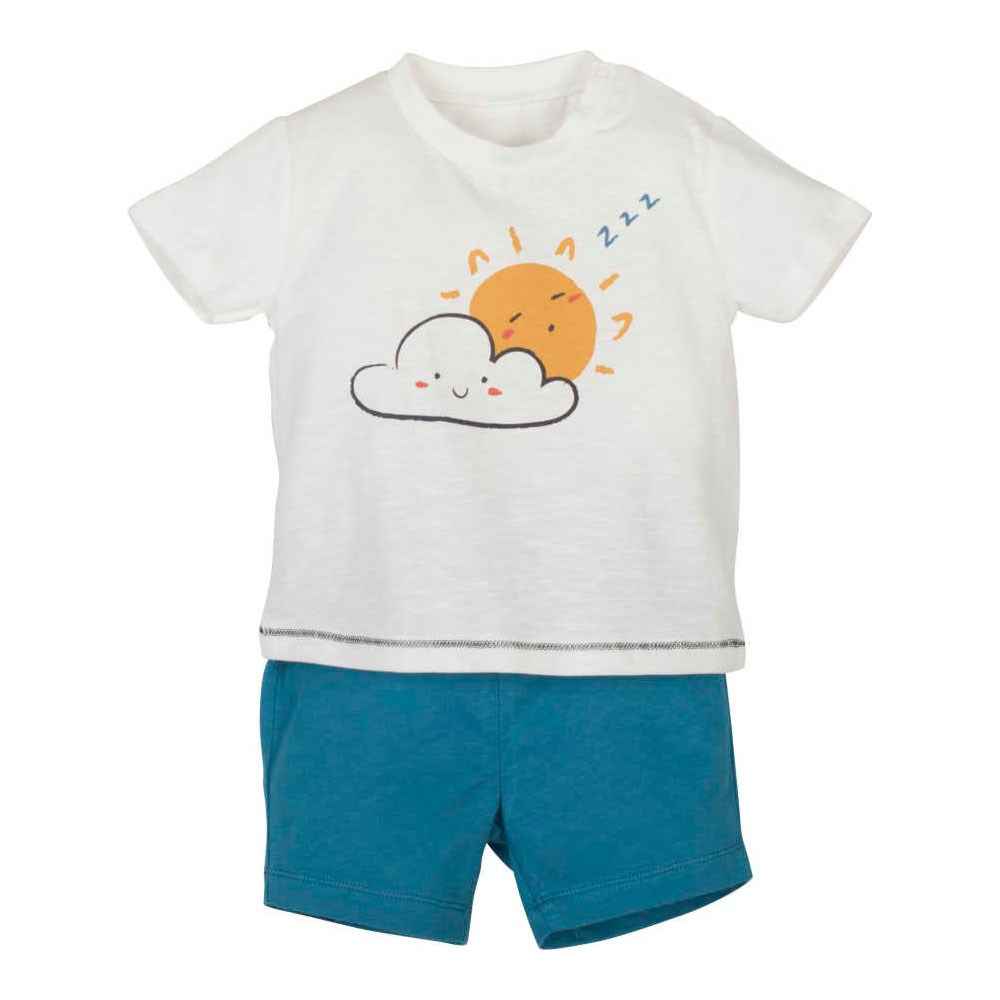 Mamino Bebek Pijama Takımı 11423 Koyu Mavi