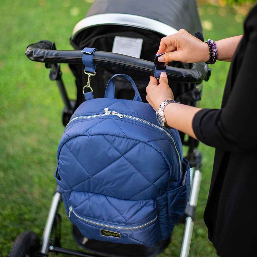 Babyes Pobby Bebek Bakım Sırt Çantası Mavi