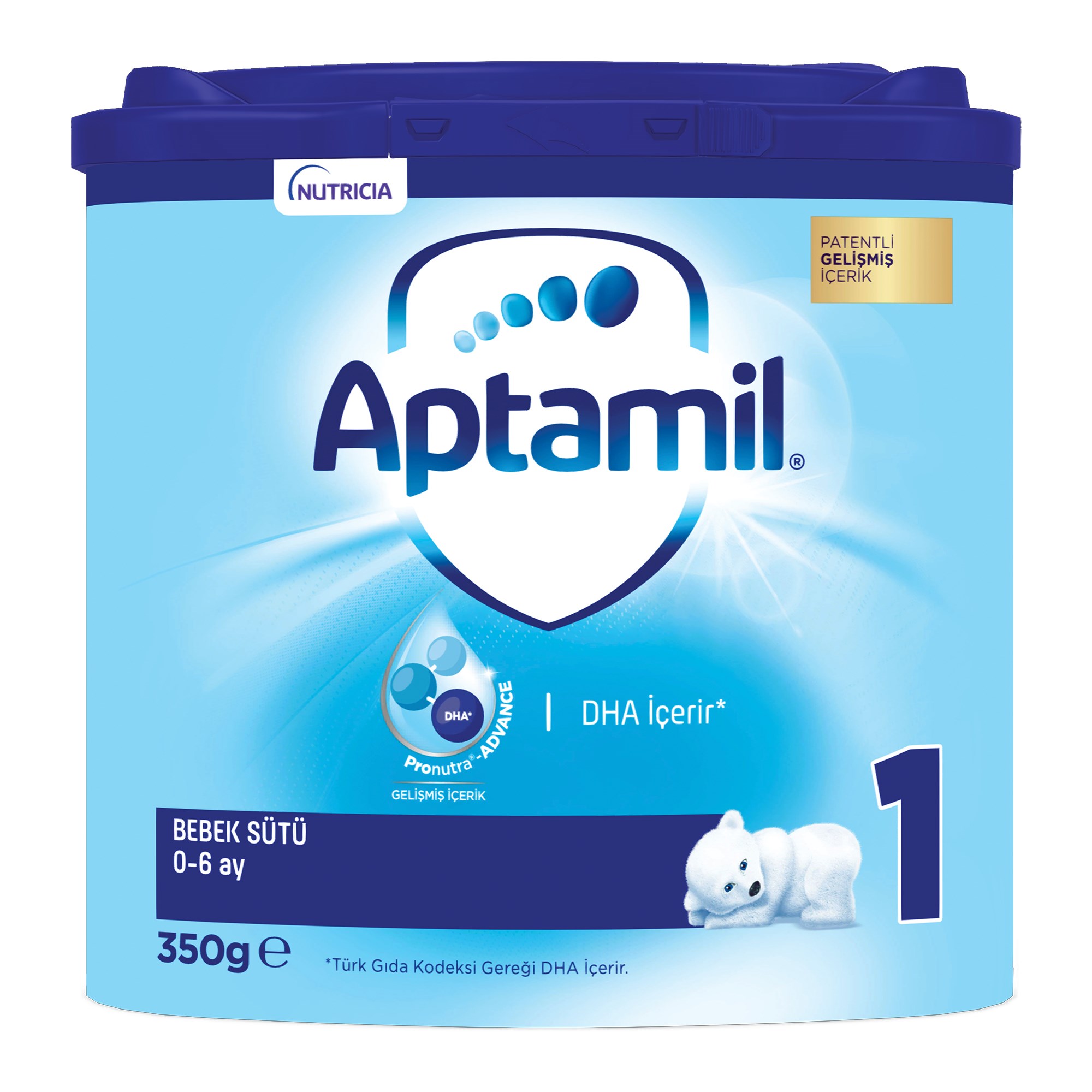 Aptamil 1 Bebek Sütü 350 g 0-6 Ay Akıllı Kutu  