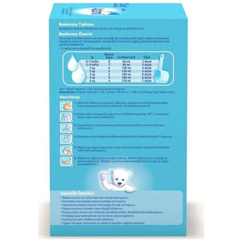 Aptamil 1 Bebek Sütü 1200 gr 