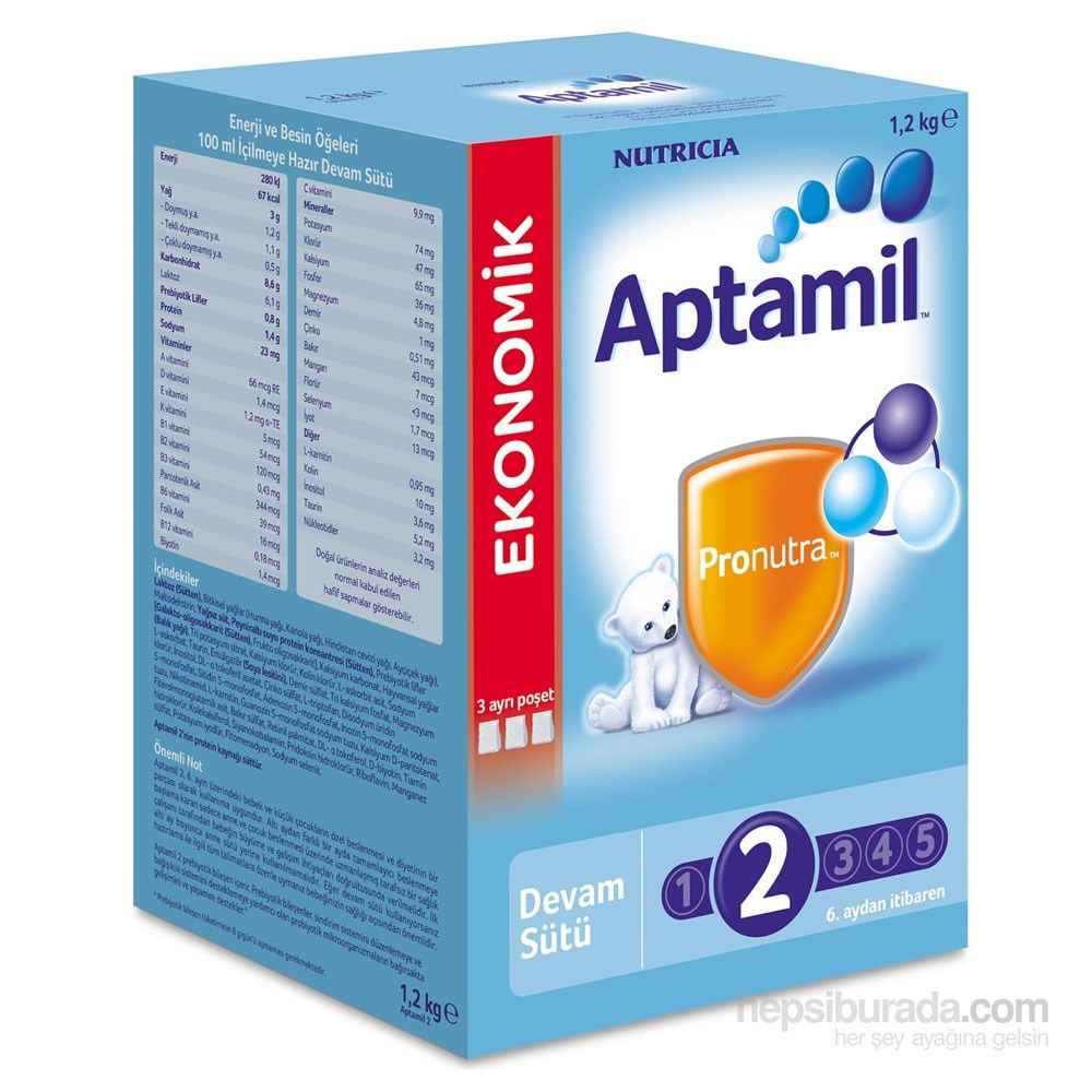 Aptamil 2 Bebek Sütü 1200 gr 