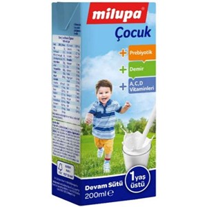 Milupa Çocuk Devam Sütü İçime Hazır 200 ml 1 Yaş+ 