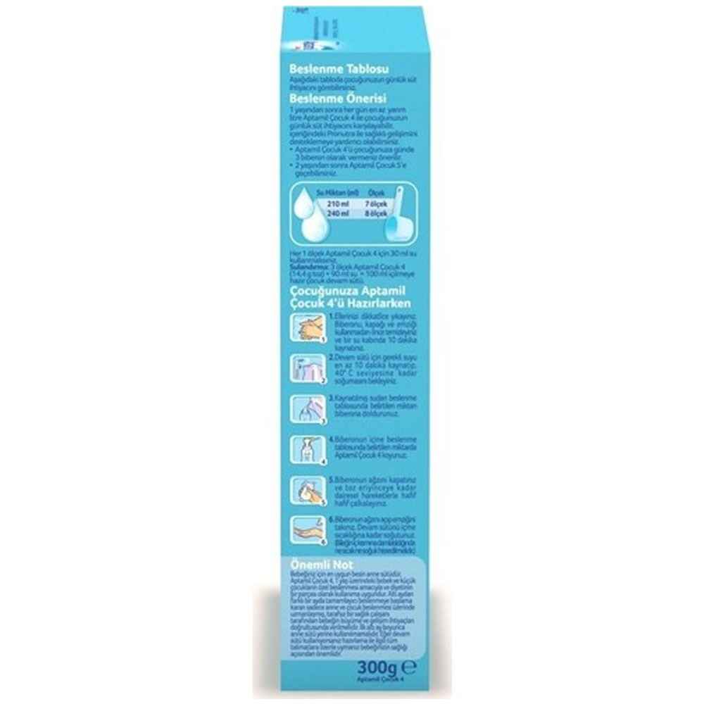 Aptamil 4 Çocuk Devam Sütü 300 gr 