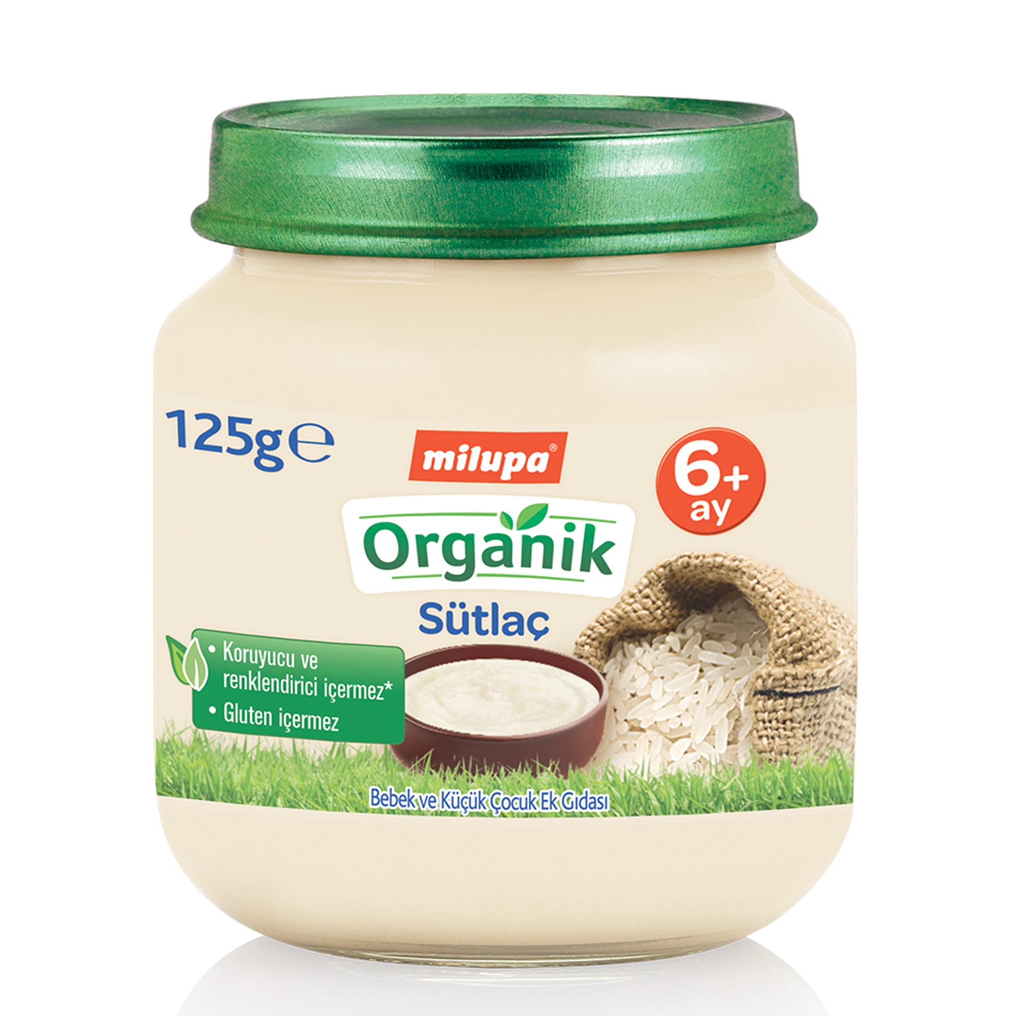 Milupa Organik Sütlaç 125 g 6+ Ay 