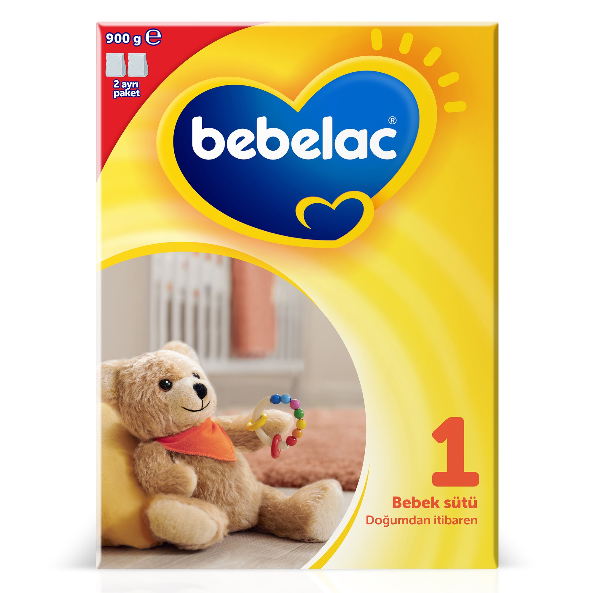 Bebelac 1 Bebek Sütü 900 g 0-6 Ay 