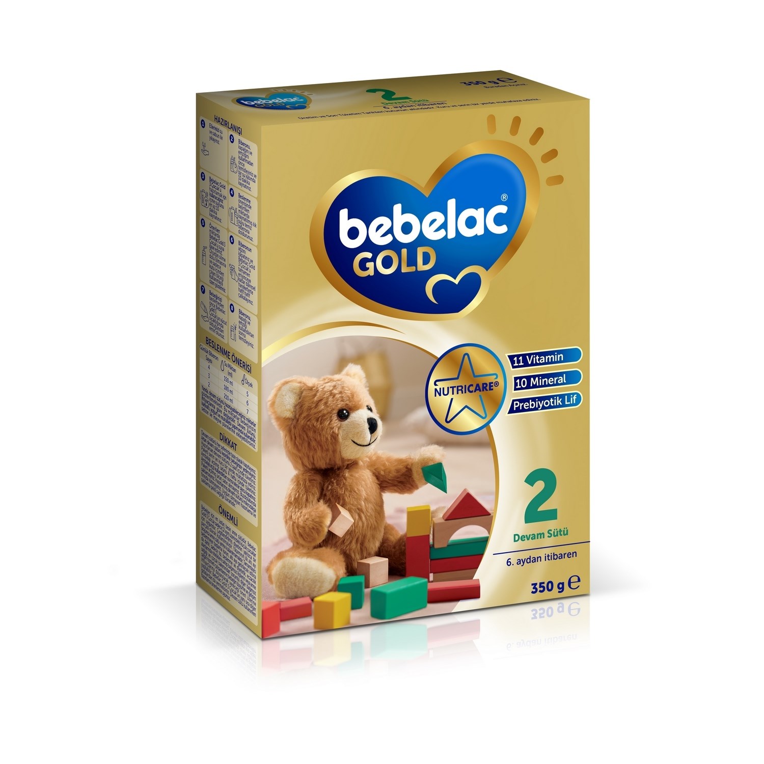 Bebelac Gold 2 Devam Sütü 350 gr 