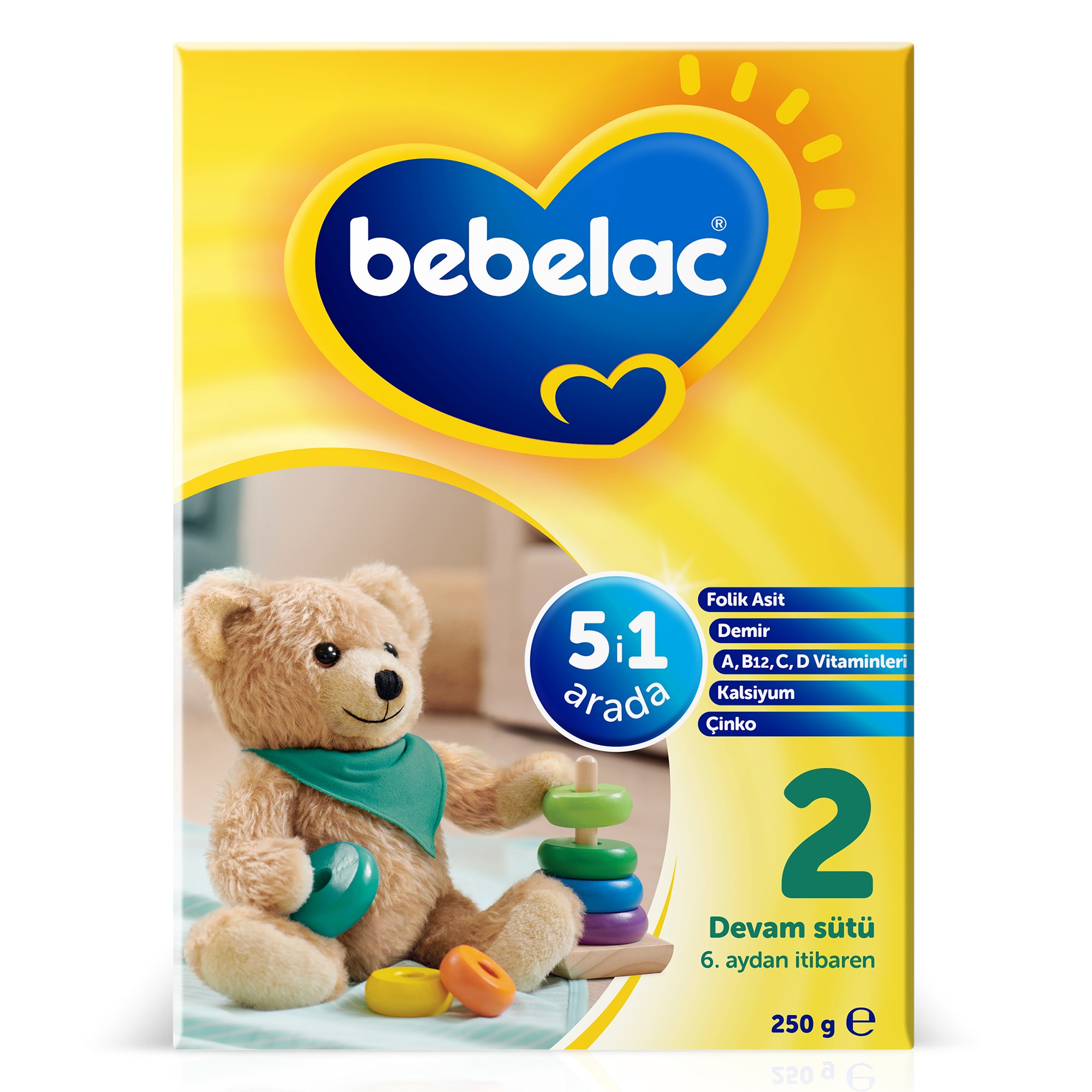 Bebelac 2 Devam Sütü 250 g 6-9 Ay 