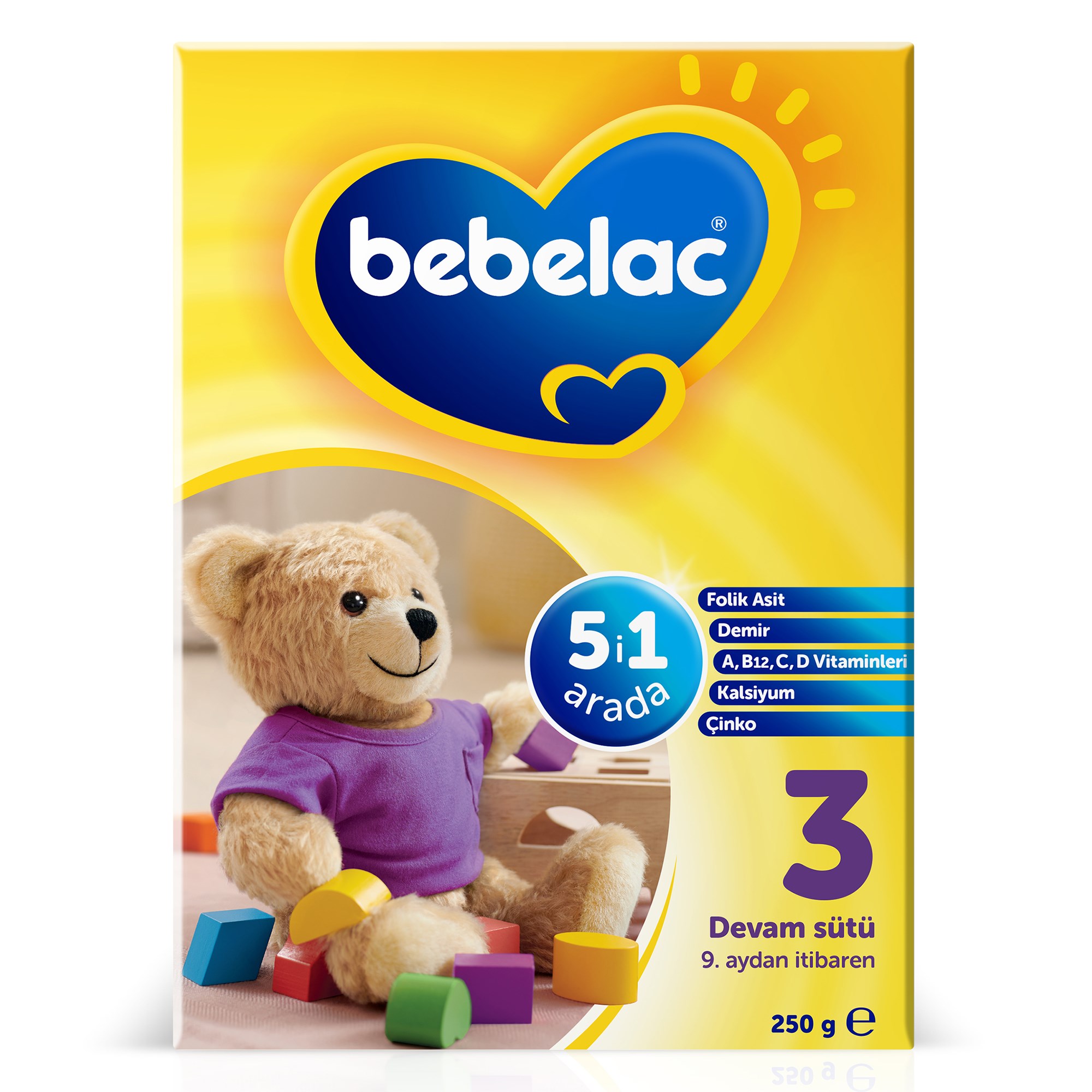 Bebelac 3 Devam Sütü 250 g 9-12 Ay 