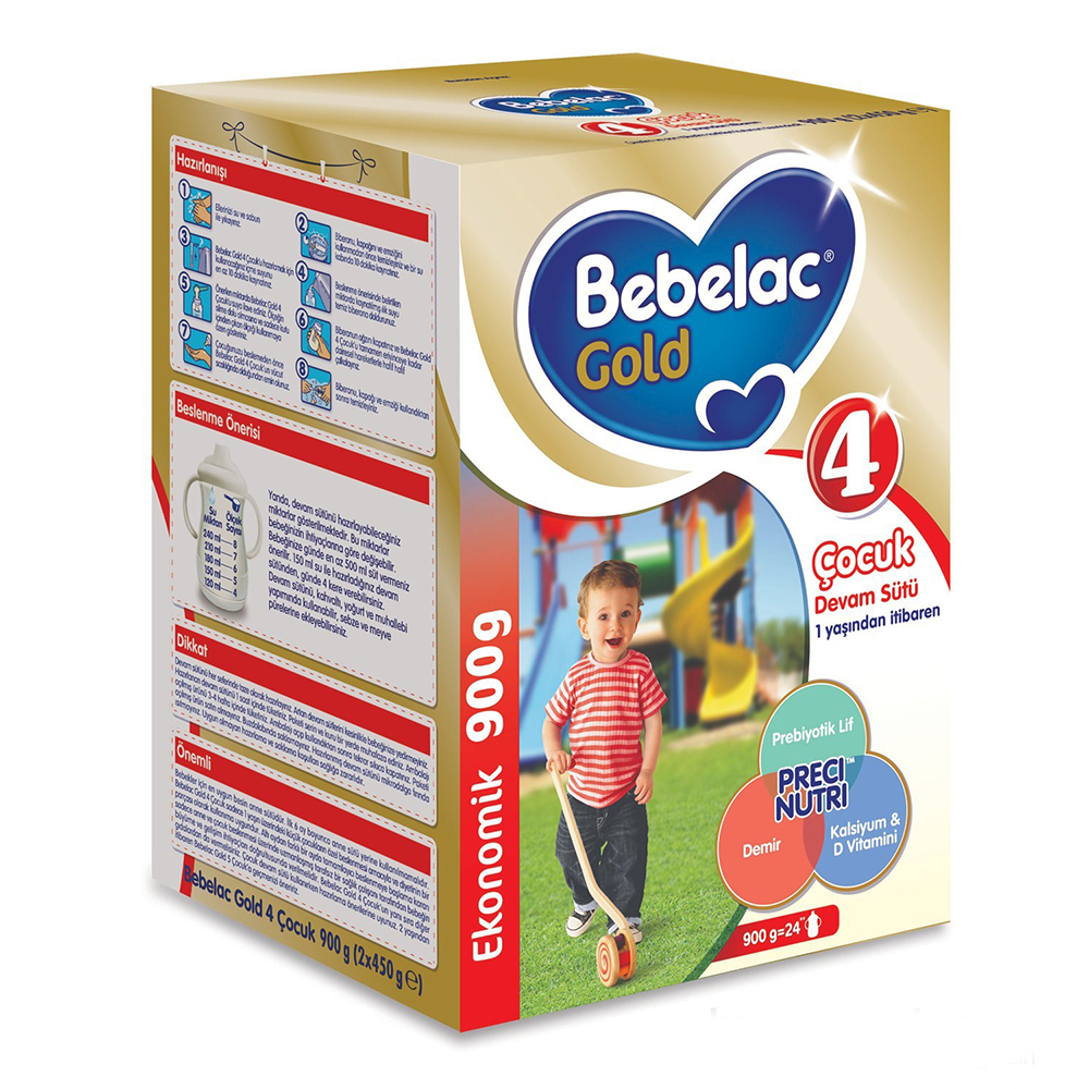 Bebelac Gold 4 Çocuk Devam Sütü 900 gr 