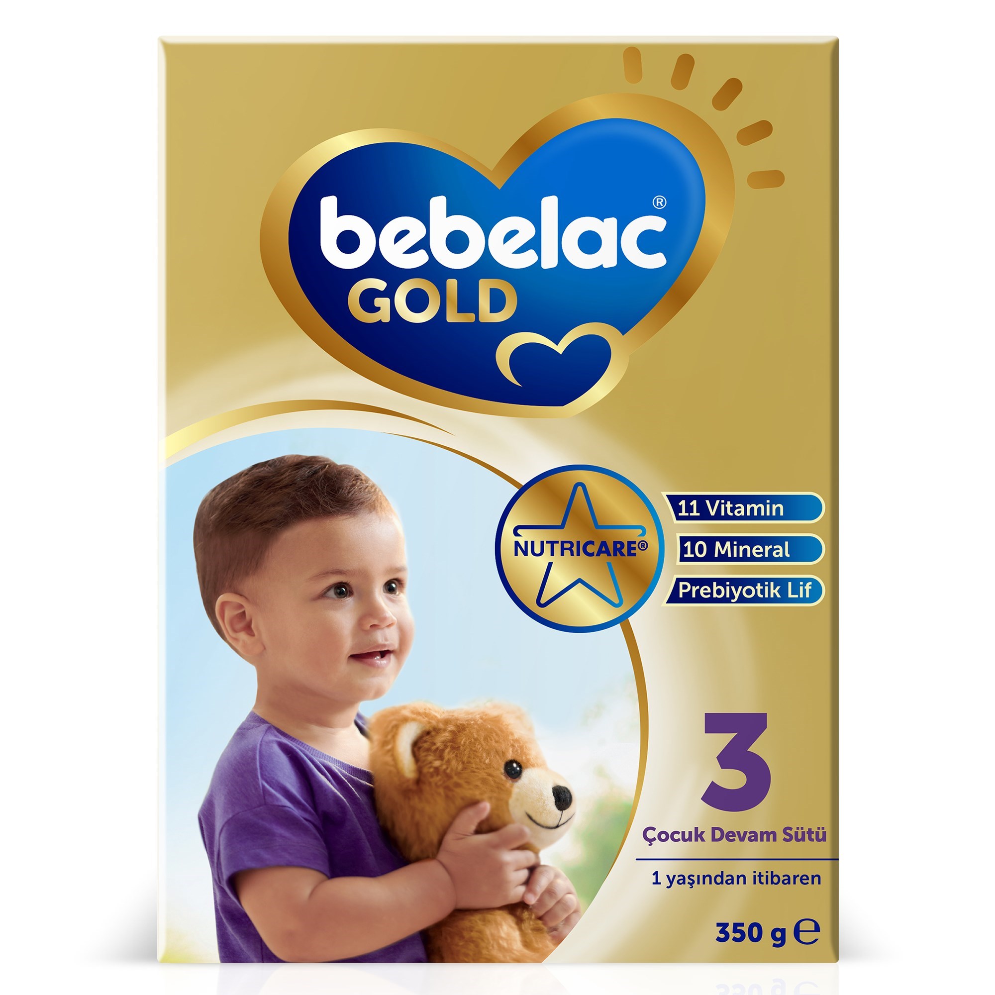 Bebelac Gold 3 Çocuk Devam Sütü 350 g 1 Yaş+ 