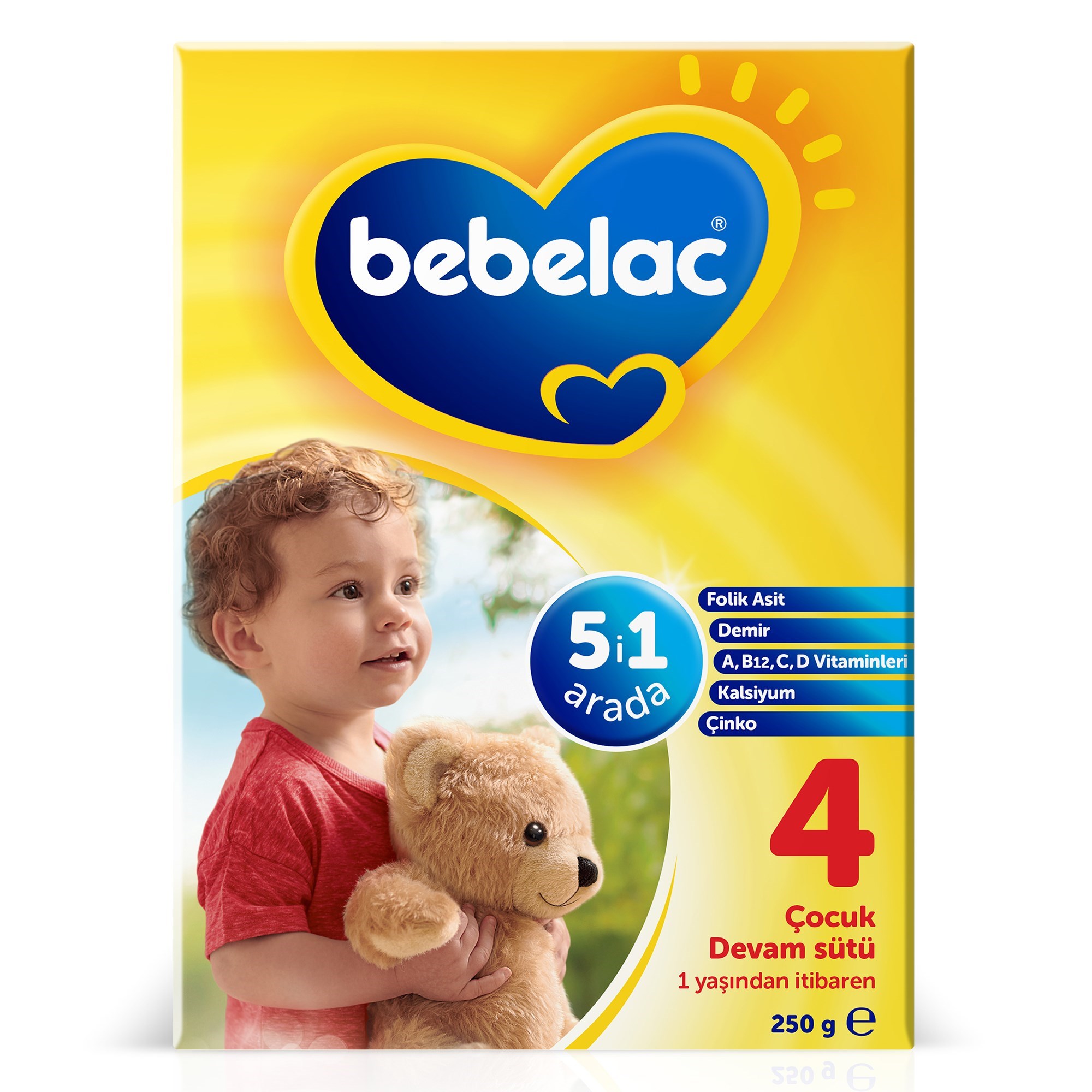 Bebelac 4 Çocuk Devam Sütü 250 g 1 Yaş+ 