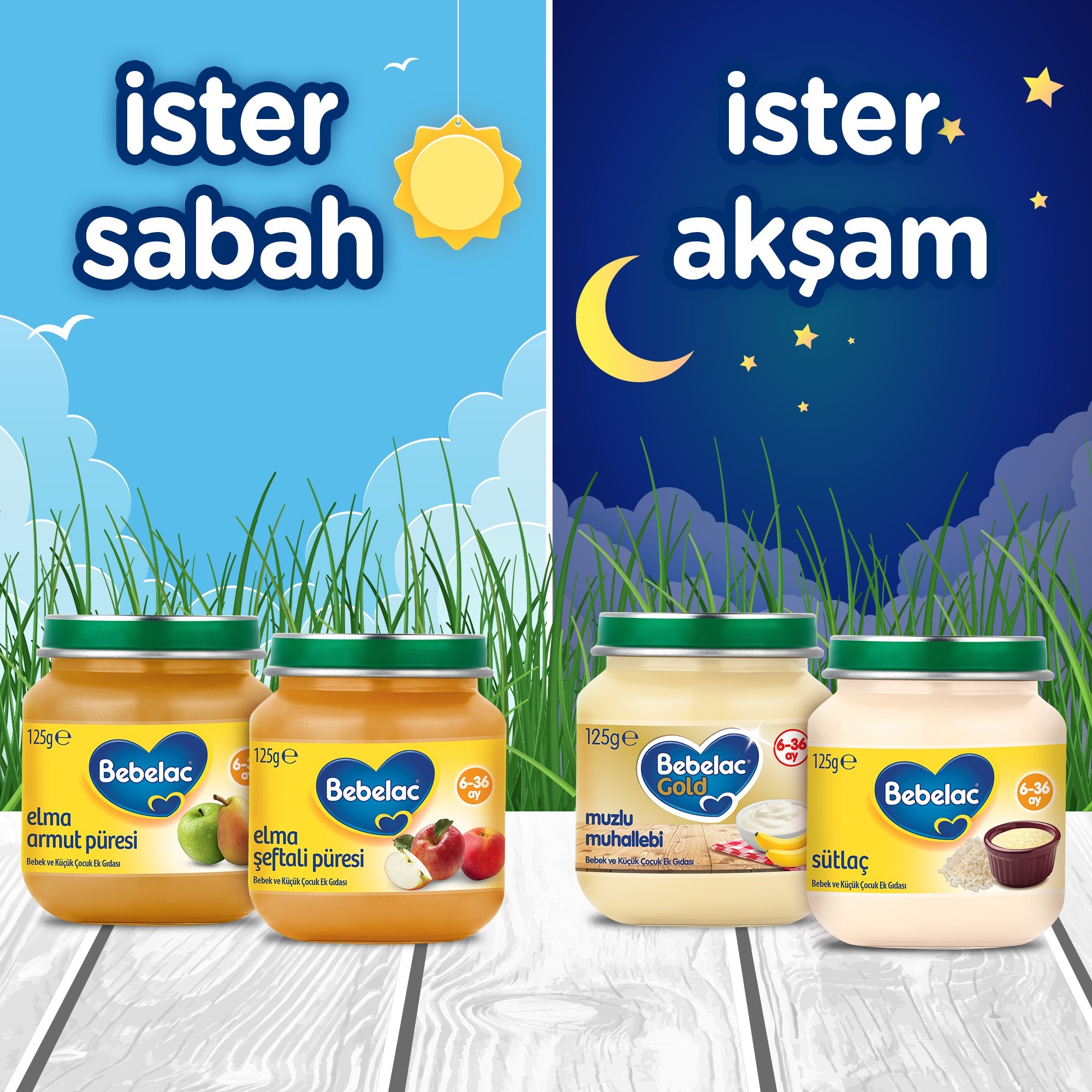 Bebelac Sütlaç Kavanoz 125 g 6+ Ay 