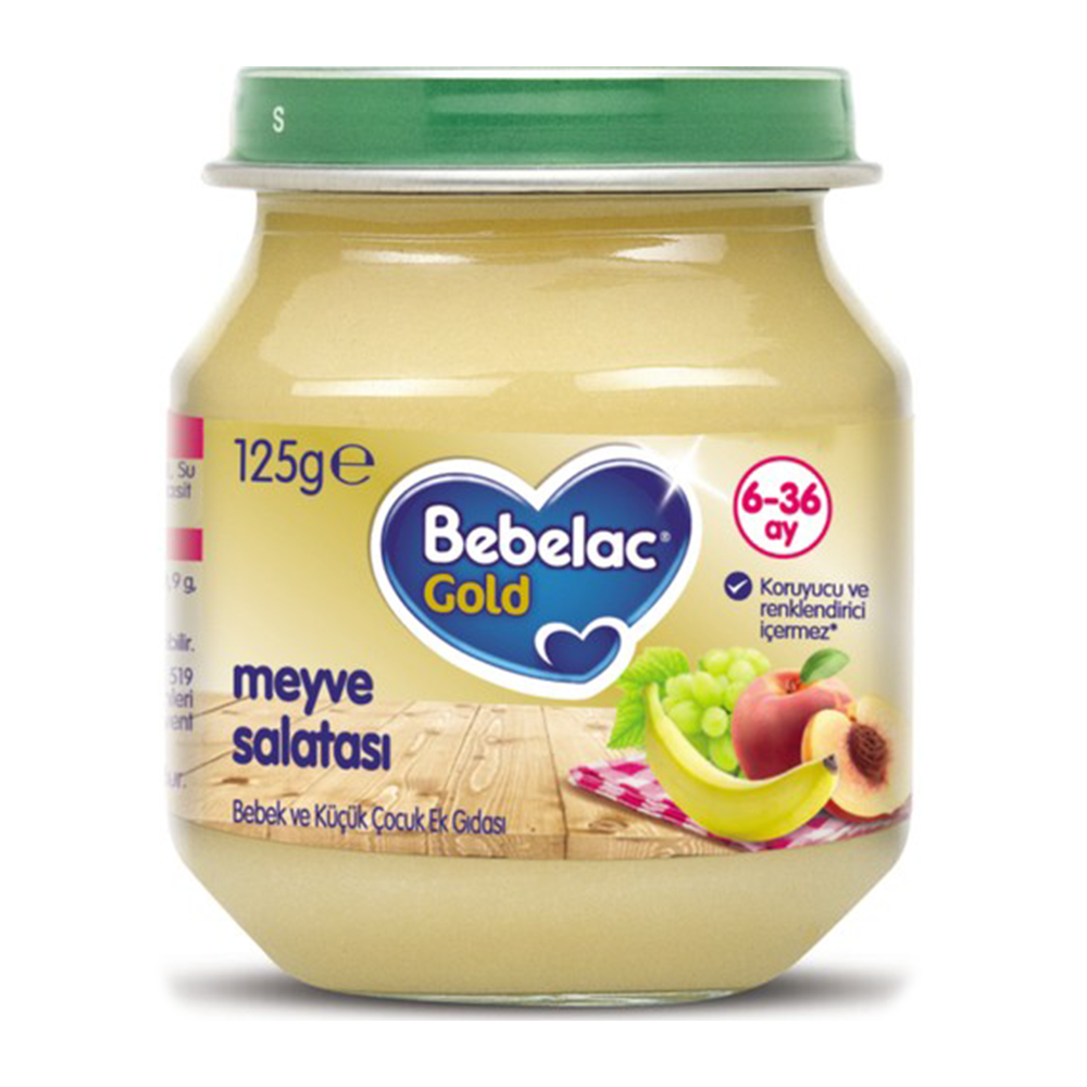 Bebelac Gold Meyve Salatası Kavanoz Maması 125 gr 