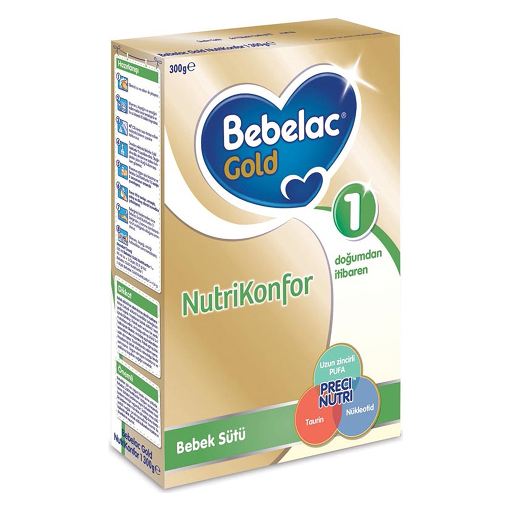 Bebelac Gold Nutrikonfor 1 Bebek Sütü 300 gr 