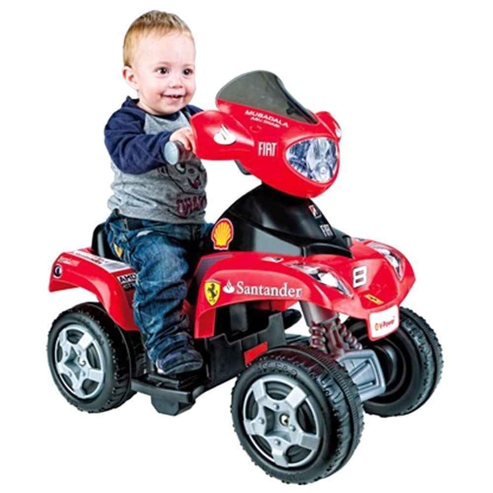 Feber Quad Ferrari Akülü Atv (6V) 