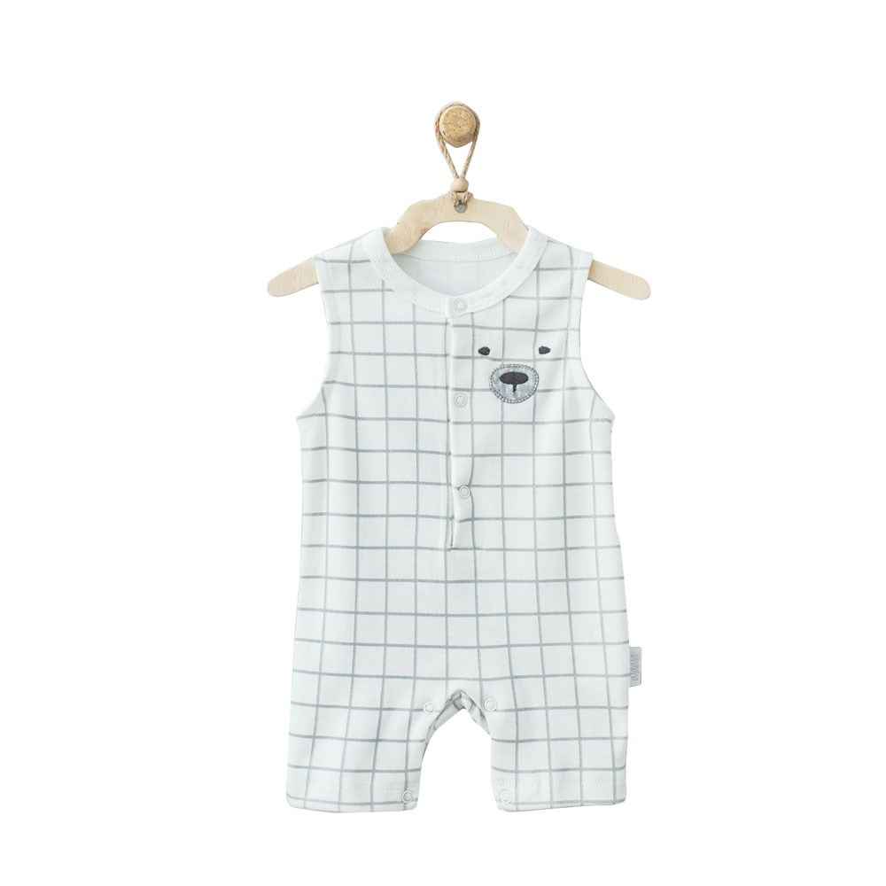 Andywawa Animal Nature Bebek Tulumu AC9633 Grey