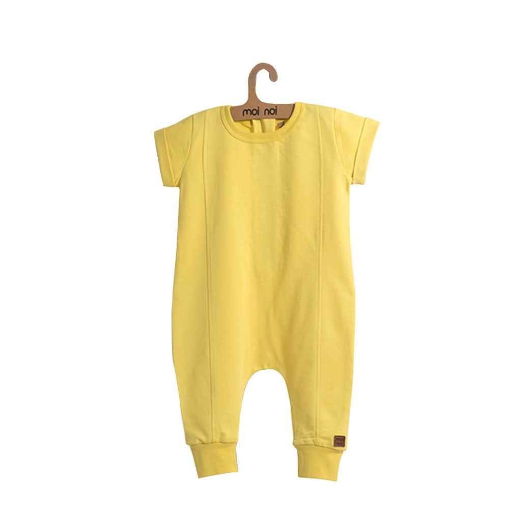 Moi Noi Boydan Dikişli Bebe Tulum 4057 Sarı