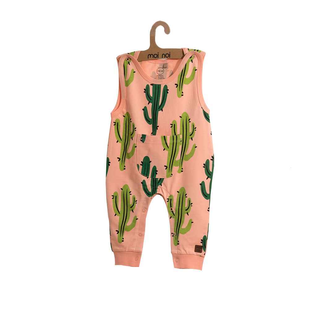 Moi Noi Bebek Salopet 16006 Pembe-Yeşil