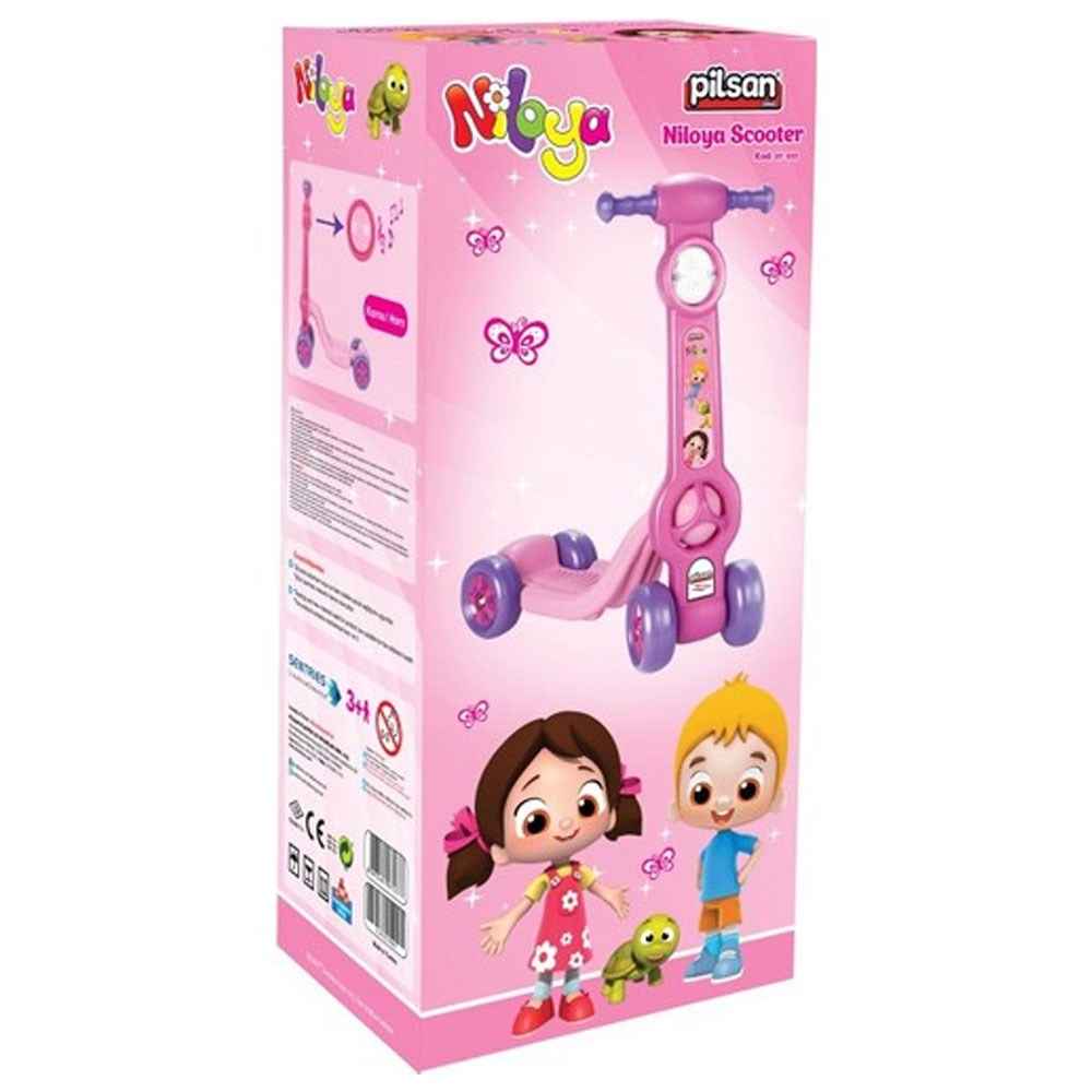 Pilsan Niloya Mini Scooter 07-537 Pembe