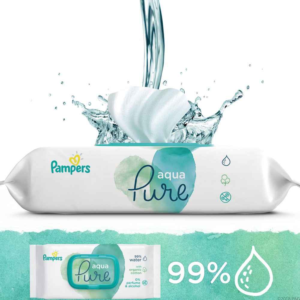 Prima Pampers Aqua Pure Islak Havlu 9'lu 