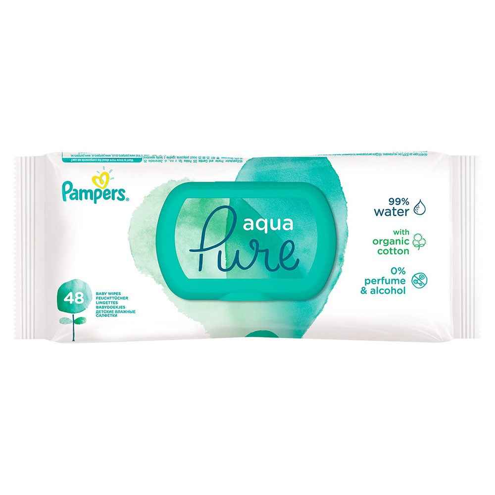 Prima Pampers Aqua Pure Islak Havlu Tekli 48 Adet 