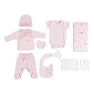 Bibaby Pink Clover Hastane Çıkışı 10'lu Set 63119 Pembe