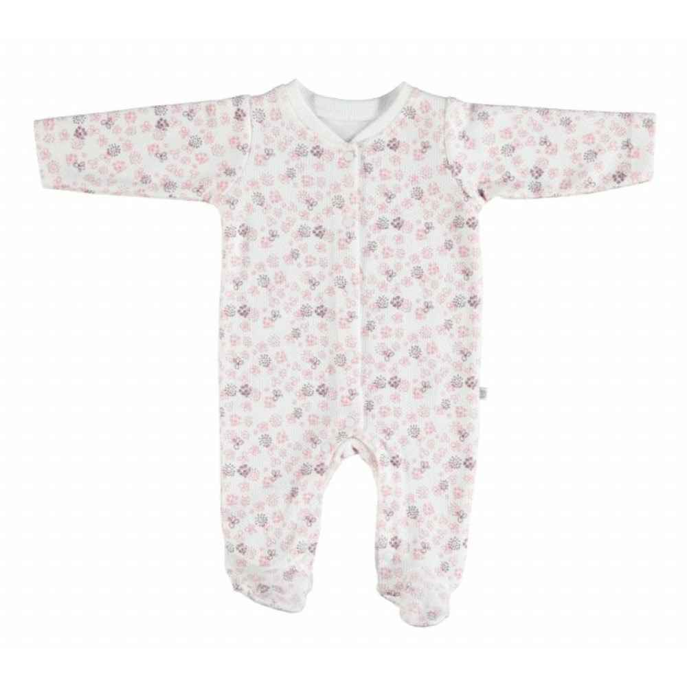 Bibaby Pink Clover Bebek Tulum 60343 Ekru