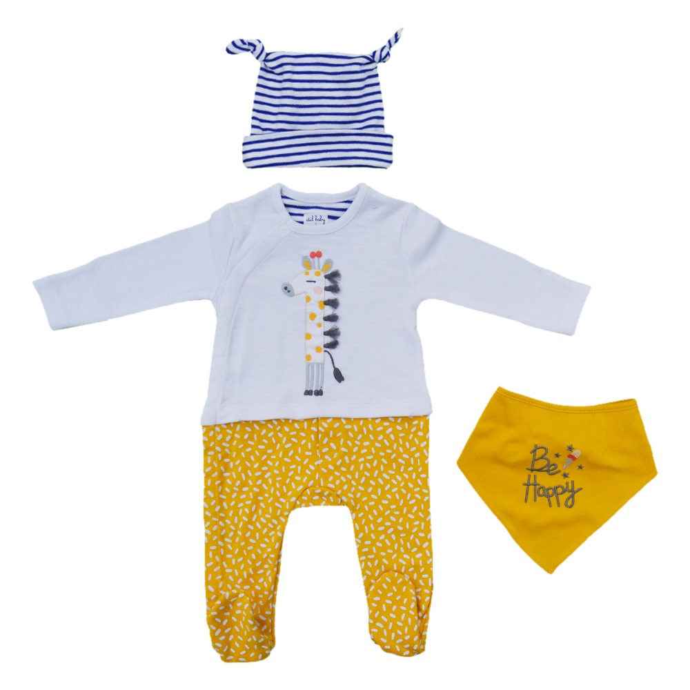 İdil Baby Bebek Tulumu 11873 Hardal