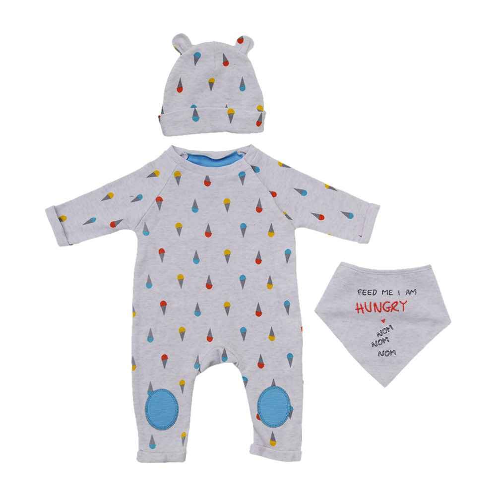 İdil Baby Bebek Tulum Takımı 11879 Baskılı